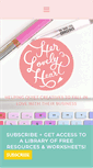 Mobile Screenshot of herlovelyheart.com